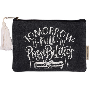 Tomorrow Is Full Of Possibilities - Zipper Pouch