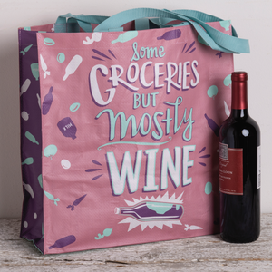 Mostly Wine - Market Tote