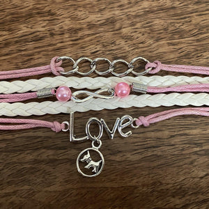 Puppy Love or Hello Kitty Layered Bracelet