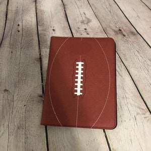 Football or Basketball Portfolio with Notepad