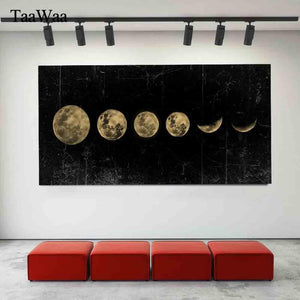 Eclipse of The Moon Wall Art