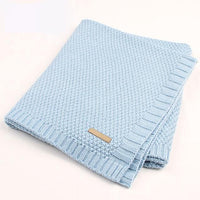 Knitted Baby Swaddle Blanket