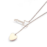 Guitar Pick Toggle Necklace