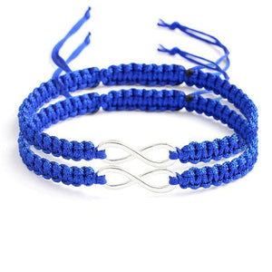 Infinity Braided Friendship Bracelet Set (2 pcs)