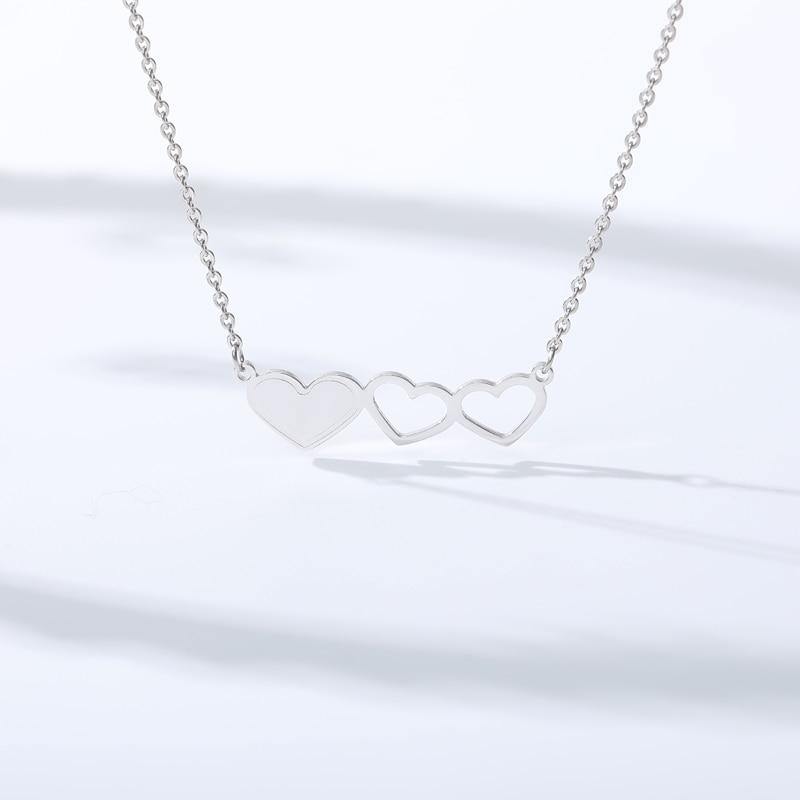 Tri-Heart Necklace