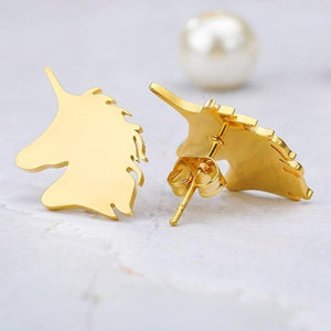 Unicorn Stud Earrings