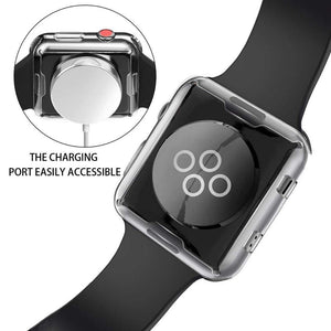 Funda de silicona transparente ultrafina para Apple Watch