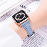 Bracelet en cuir mince pour Apple Watch