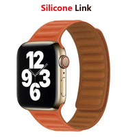 Bande à boucle magnétique en silicone pour Apple Watch