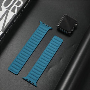 Silicone Magnetic Loop Band for Apple Watch