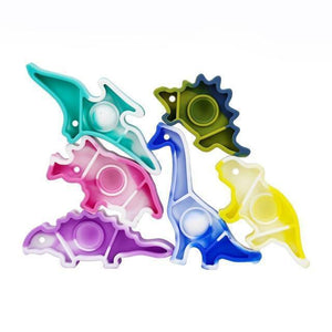 Stackable Dinosaur Bubble Pop Fidget Toys