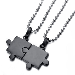 Puzzle Necklaces (2 pcs)